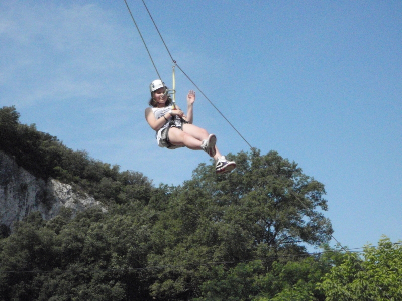 Village Camps International Summer Camp Ard&egrave;che, France 2019-07-26 https://www.villagecamps.com/journals_admin/images/67-11-Sasha zips down.jpg